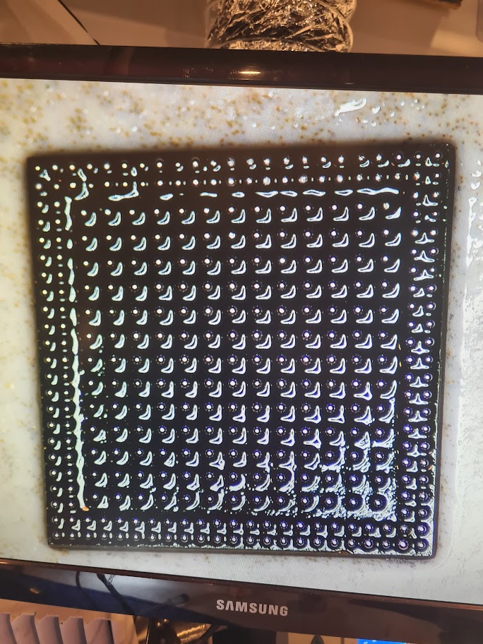 Faulty electronics board